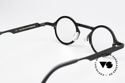 Theo Belgium Africa Runde Designerbrille Unisex, das Modell kann natürlich beliebig verglast werden, Passend für Herren und Damen