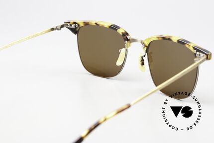Oliver Peoples Executive Limited Japan Edition, rare Limited Edition: halb rahmenlos in antik-gold, Passend für Herren