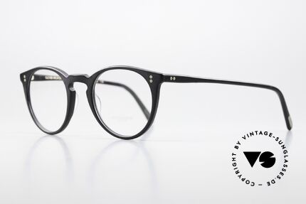 Oliver Peoples O'Malley Mattschwarze Brille Von 2017, benannt nach dem LA Dodgers Manager, Peter O’Malley, Passend für Herren und Damen