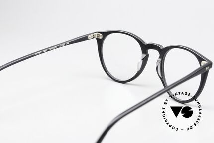 Oliver Peoples O'Malley Mattschwarze Brille Von 2017, ungetragen; DEMOS sollten mit optischen ersetzt werden, Passend für Herren und Damen