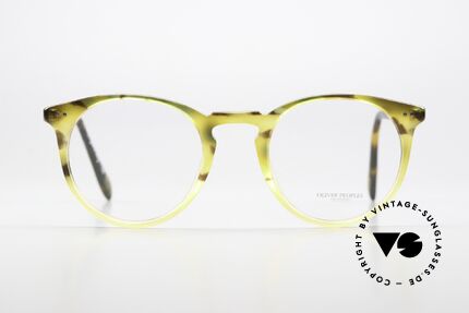 Oliver Peoples Sir O'Malley Made In Italy Brille Von 2016, eine der berühmtesten Kreationen der O.P. Geschichte, Passend für Herren und Damen