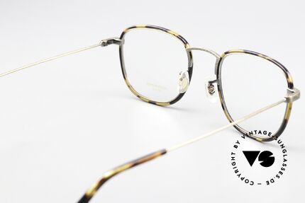 Oliver Peoples Landis Unisex Style Antik Gold, die Qualitätsfassung ist beliebig optisch verglasbar, Passend für Herren und Damen