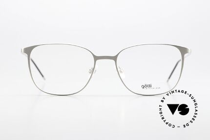 Götti Leos Super Bequeme Titanbrille, eine superleichte Titanium-Fassung, made in Japan, Passend für Damen