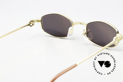 Cartier Ginger Luxus Brille Gold Verspiegelt, KEINE Retrobrille, ein 90er Original mit Cartier Box, Passend für Herren und Damen