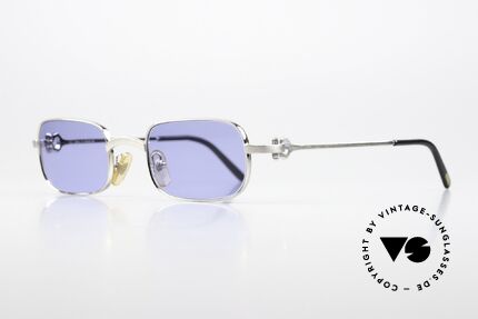 Cartier Dreamer - M Luxus Brille Brushed Platinum, gebürstete Platin-Lackierung; entsprechend wertig, Passend für Herren