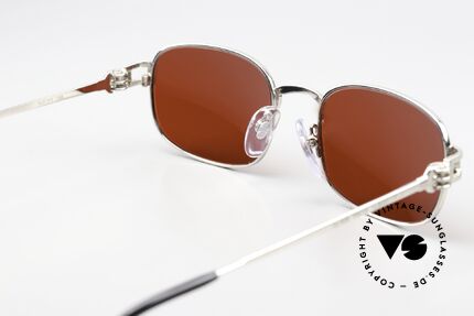 Jean Paul Gaultier 55-6107 90er Mode Accessoire Crazy, Rahmen kann beliebig verglast werden (optisch/Sonne), Passend für Herren und Damen