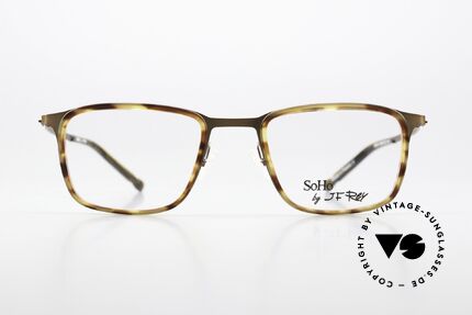 JF Rey SH2012 Eckige Brille Damen Herren, Brillenmode; die einen ganz eigenen Stil verkörpert, Passend für Herren und Damen