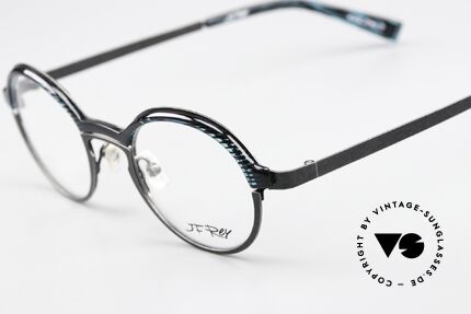 JF Rey JF2721 Runde Panto Designerbrille, für minimalistische Stile und innovative Materialien, Passend für Herren und Damen
