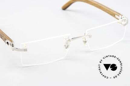 Cartier wood frames mens best sale