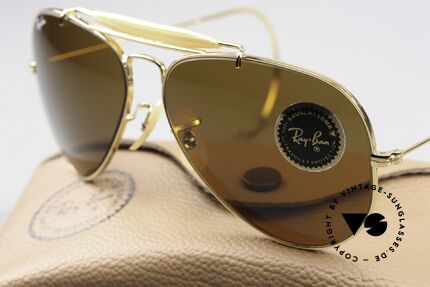 Ray Ban Outdoorsman Super Seltene 58mm Größe, KEINE Retromode, sondern ein altes USA-Original, Passend für Herren und Damen