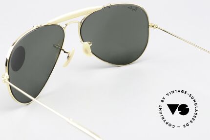 Ray Ban Outdoorsman USA Aviator Sonnenbrille, KEINE Retromode, sondern ein altes USA-Original, Passend für Herren und Damen