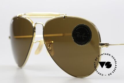 Ray Ban Outdoorsman Klassiker In 58mm Größe, produziert in den 70ern & 80ern v. Bausch&Lomb, Passend für Herren und Damen