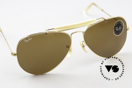 Ray Ban Outdoorsman Klassiker In 58mm Größe, ungetragen mit original RB Etui; Sammlerbrille!, Passend für Herren und Damen