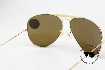 Ray Ban Outdoorsman II Aviator Klassiker In 62mm, ungetragen mit vollständiger OVP; Sammlerbrille, Passend für Herren Ray Ban Outdoorsman II Aviator Klassiker In 62mm, ungetragen mit vollständiger OVP; Sammlerbrille, Passend für Herren