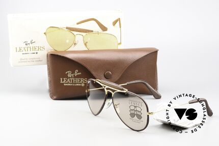Ray Ban Outdoors Leathers Lederbrille 58mm Automatikglas, Größe: medium, Passend für Herren und Damen