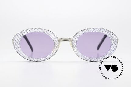 Jean Paul Gaultier 56-5201 Notre Dame Sonnenbrille 1997, Rahmendesign inspiriert von den Kirchenfenstern, Passend für Damen