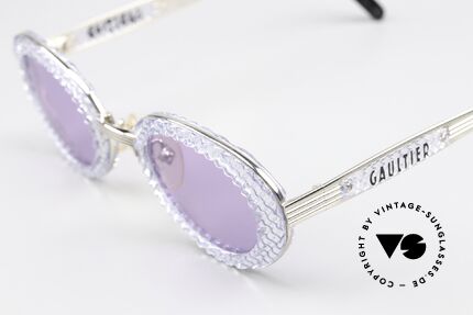 Jean Paul Gaultier 56-5201 Notre Dame Sonnenbrille 1997, ausgesprochen originell und ein echter Hingucker, Passend für Damen