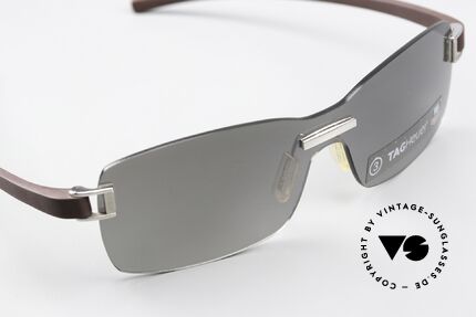 Tag Heuer 7505 Leicht Verspiegelte Scheibe, leicht verspiegeltes Glas für 100% UV Protection, Passend für Herren und Damen