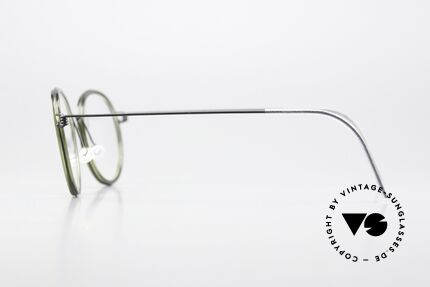 Lindberg Lex 49 Air Titan Rim Panto Brille Damen Herren, ungetragenes Designerstück + orig. Lindberg Hart-Etui, Passend für Herren und Damen