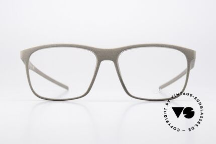 Götti Ufford Sehr Leichte Herren Brille, eckige Fassung aus Polyamid mit Federscharnieren, Passend für Herren