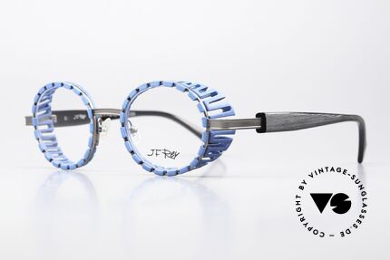 JF Rey New Black Limited Edition Nr. 039, color 2705 = "Ruthenium / Blue"; wirklich unique, Passend für Damen