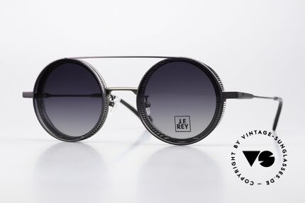 JF Rey 3025 Designerbrille Mit Clip-On, J.F. Rey Brille, Modell 3025, col. 0019, Gr. 46-24, Passend für Herren und Damen