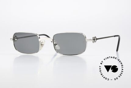 Cartier Dreamer - M 90er Platin Sonnenbrille Details
