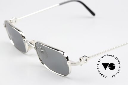 Cartier Dreamer - M 90er Platin Sonnenbrille, orig. Cartier Katalog Referenz-Nummer: T8200315, Passend für Herren und Damen