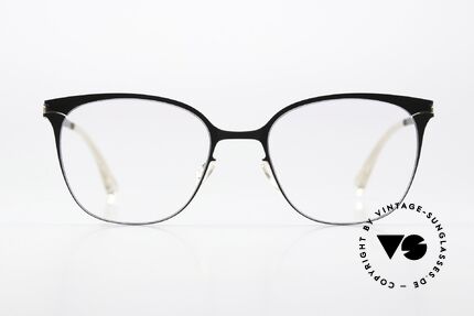 Mykita Susi Damenbrile Klassisch Schwarz, zeitlose Frauen-Brille in schwarz, NO.1 Collection, Passend für Damen