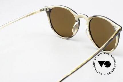 Oliver Peoples O'Malley Panto Sonnenbrille Von 2019, ungetragen mit hochwertigen Mineralgläsern, m.i. Italy, Passend für Herren und Damen