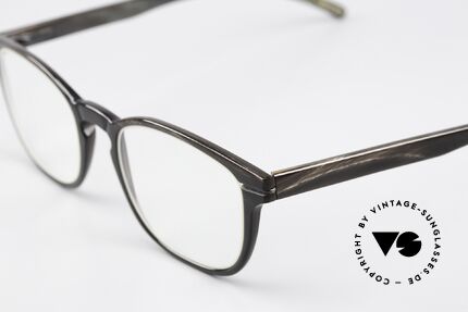 Hoffmann Apart SN Naturbrille Unisex Horn, einzigartige Maserung & fühlbar herausragende Qualität, Passend für Herren und Damen
