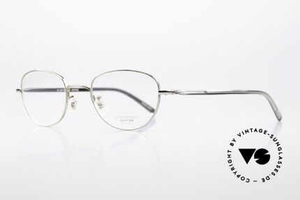 Oliver Peoples OP636 90er Brille Made in Japan, 1986 gegründet; inspiriert vom 20er Art Deco Zeitalter, Passend für Herren und Damen