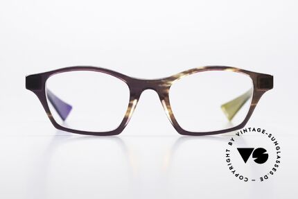 Piero Massaro 451 Rahmen Sonnenuntergang, eine außergewöhnlich interessante Damenbrille, Passend für Damen