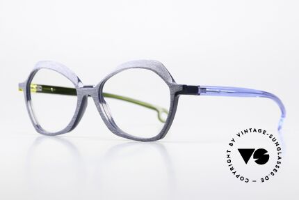 Piero Massaro 912 Edle Damen Designerbrille, Technik und Kunst in Kombination, Größe 54/17, Passend für Damen