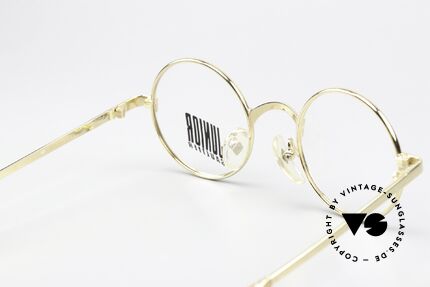 Jean Paul Gaultier 57-0173 Vergoldete Vintage Brille, ungetragen; wie alle unsere alten Designerbrillen, Passend für Herren und Damen