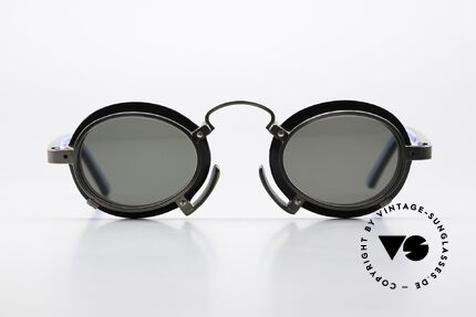 Jean Paul Gaultier 58-1273 Designersonnenbrille 80er, ein Stück Zeit-und Modegeschichte aus den 1980ern, Passend für Herren und Damen