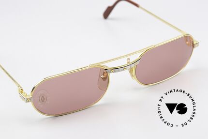 Cartier MUST Santos - M David Bowie 80er Brille, ungetragen mit OVP (in diesem Zustand sehr selten), Passend für Herren