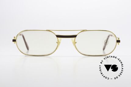 Cartier MUST Laque - S Gläser mit Hauchzeichen 1983, hier mit Chinalack Dekor in SMALL Größe 53/20, 130, Passend für Herren und Damen