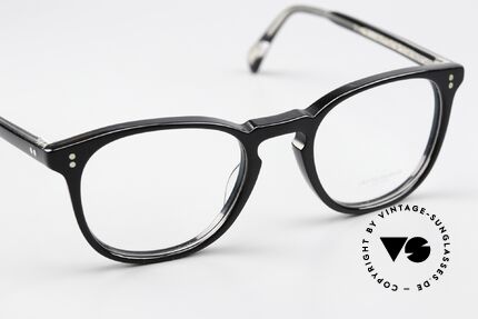 Oliver Peoples Finley Esq Schwarze Panto Brille 49mm, zeitloses, schwarzes Pantomodell von 2019; Luxottica, Passend für Herren und Damen
