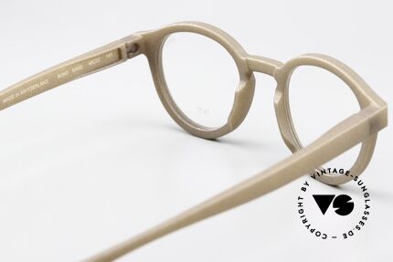 Götti Bionic Bond Naturbrille Panto Style, dennoch funktional; da leicht, stabil und anpassbar, Passend für Herren und Damen