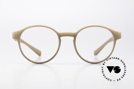 Götti Bionic Bowy SLOW EYEWEAR Brille, Modell BOWY, color Sand in Größe 49-19, 143mm, Passend für Herren und Damen
