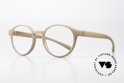 Götti Bionic Bowy SLOW EYEWEAR Brille, 3D Druck: Material aus den Samen der Rizinuspflanze, Passend für Herren und Damen