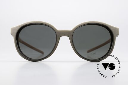 Götti Bionic Roby Panto Brille Gratis Clip On, Modell ROBY, color Sand in Größe 50-17, 138mm, Passend für Herren und Damen