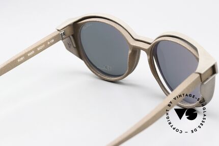 Götti Bionic Roby Panto Brille Gratis Clip On, SonnenClip OHNE Berechnung, da nicht wirklich stabil, Passend für Herren und Damen