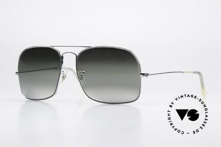 Sonnenbrillen Ray Ban New Deco Metal Oval B L USA Sonnenbrille 90er