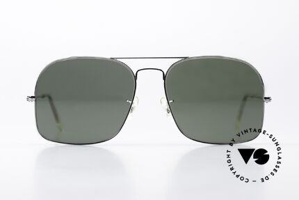 Ray Ban Winner G15 Glas Ohne B&L Gravur, sehr eigenständige Gläserform; Gr. 58/16mm, Passend für Herren