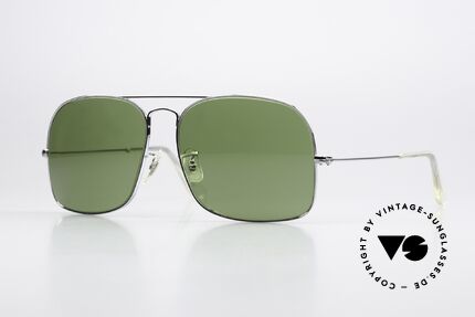 Ray Ban Winner RB3 Glas Ohne B&L Gravur, seltenes 70er Jahre Modell von Ray Ban (USA), Passend für Herren