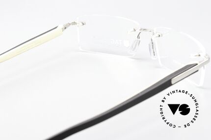 Tag Heuer 8108 Trends Randlose Herrenbrille Luxus, KEINE Retrobrille, sondern ein Original von 2009, Passend für Herren