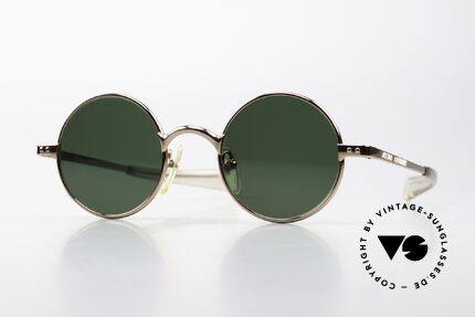 Jean Paul Gaultier 58-0178 90er Designer Sonnenbrille, runde high-end Jean Paul Gaultier Sonnenbrille, Passend für Herren und Damen