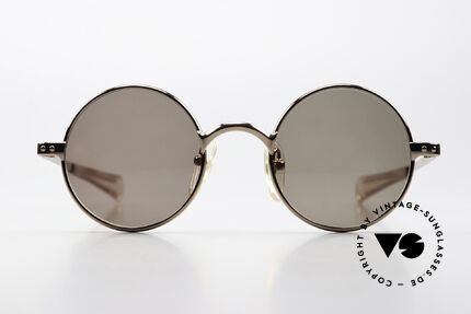 Jean Paul Gaultier 57-0173 90er Made in Japan Qualität, Mod. 57-0173, Größe 46/22; col. 3 Shiny Bronze, Passend für Herren und Damen